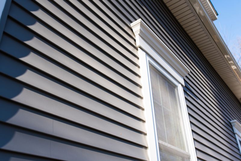New Siding Material Application