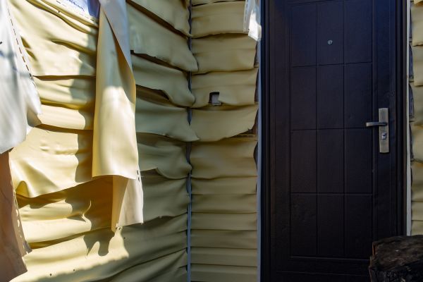 Melted Siding Replacement in Baytown